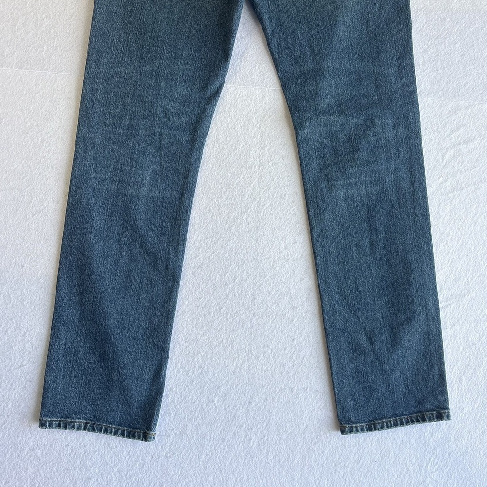 J. Crew Jeans Mens 30 X 32 Flex Straight Leg Medium Wash Blue American Denim - Picture 7 of 10
